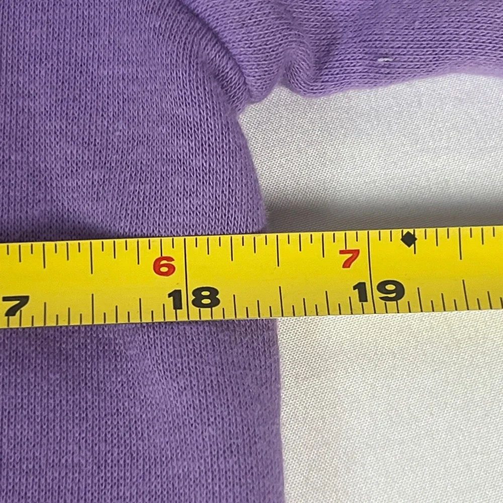 Olivia Rodrigo Sweatshirt Women XS Purple Vampire Graphic Print Guts Tour Merch - Picture 3 of 6